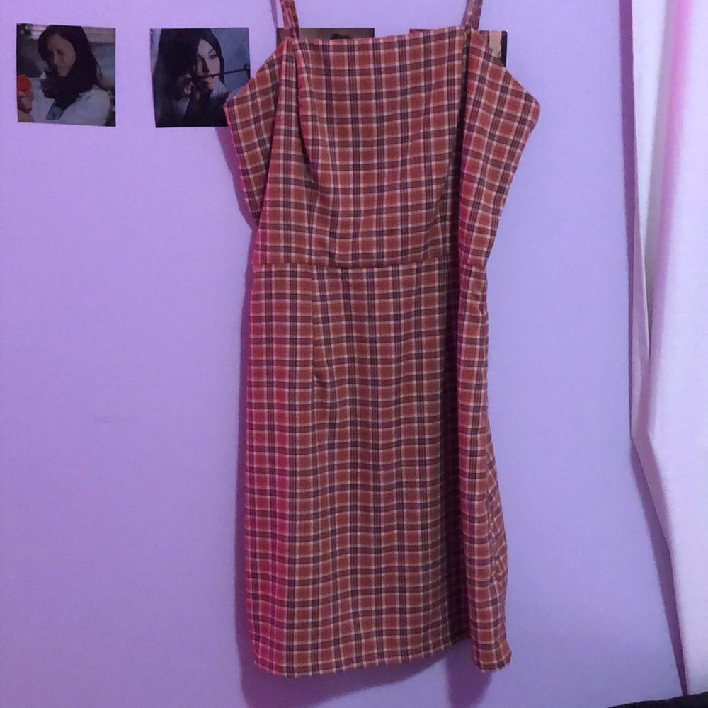 plaid aeropostale dress small